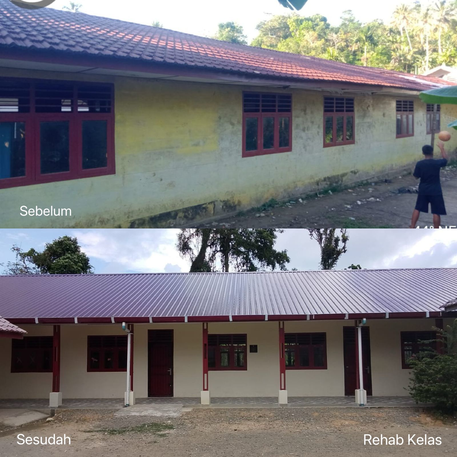 Guru di Nias: Dulu Kelas Bocor dan Panas, Kini Murid Belajar Lebih Nyaman