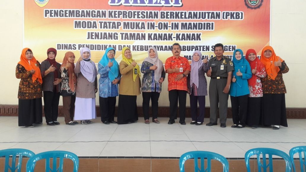 Pembukaan Diklat  PKB Kab. Sragen
