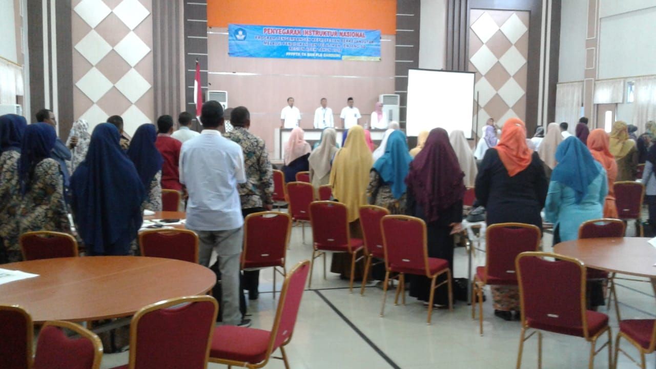 Penyegaran Instruktur Nasional PKB SD Region Aceh yang HOTs