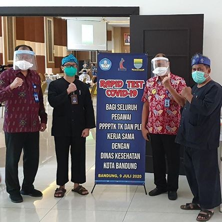 Rapid Test Covid-19 bagi Pegawai PPPPTK TK dan PLB
