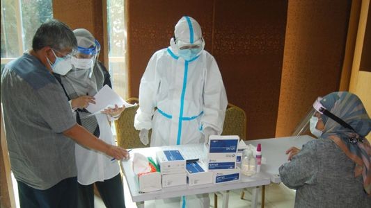 Rapid Test Covid-19 bagi Pegawai PPPPTK TK dan PLB