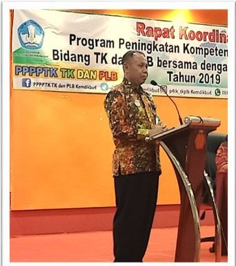 Rapat Koordinasi Program Peningkatan Kompetensi bidang TK dan LB dengan Organisasi Mitra