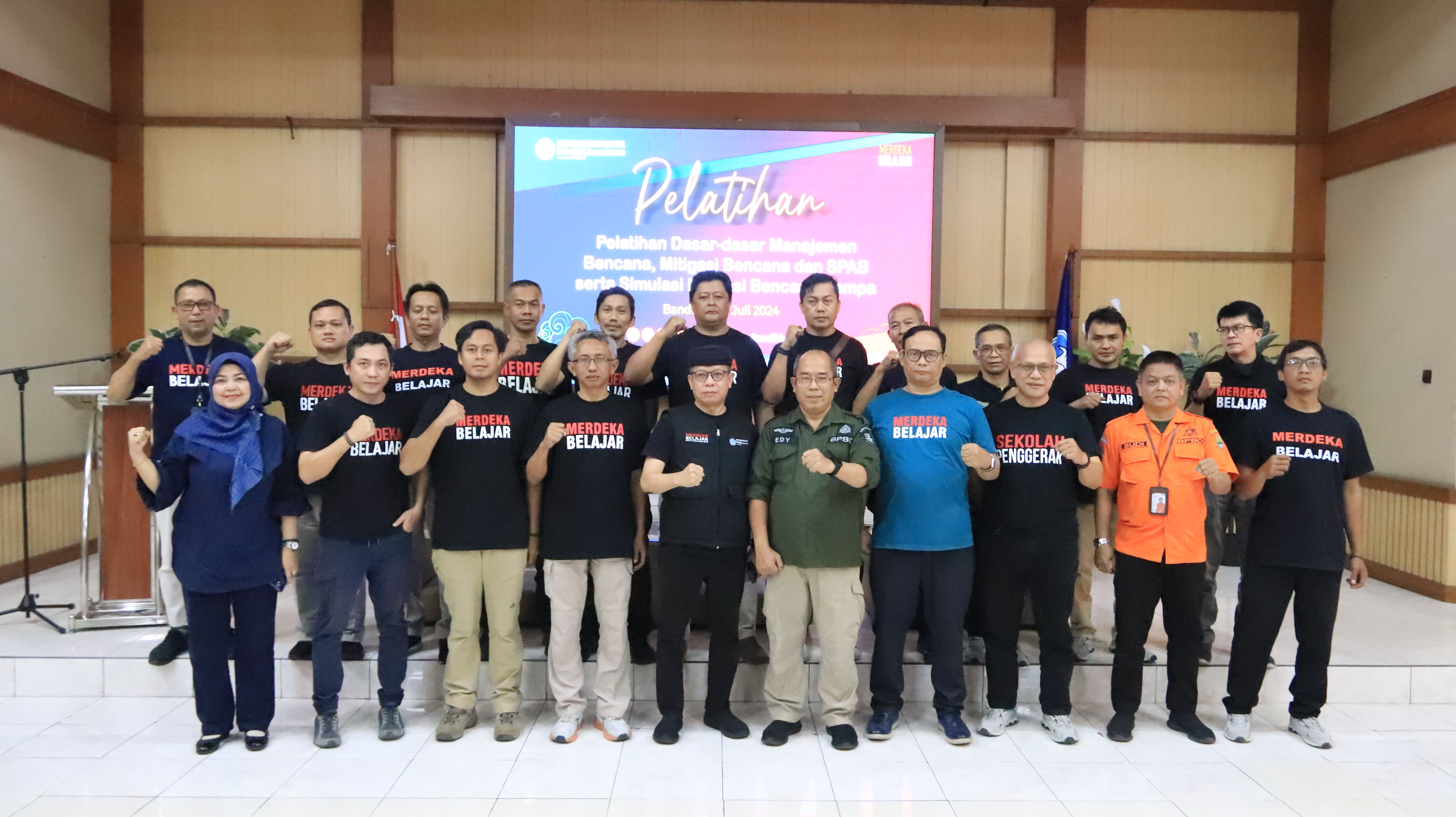 Kolaborasi BBGP Jabar dengan BPBD Jabar dalam Pelatihan Mitigasi Bencana