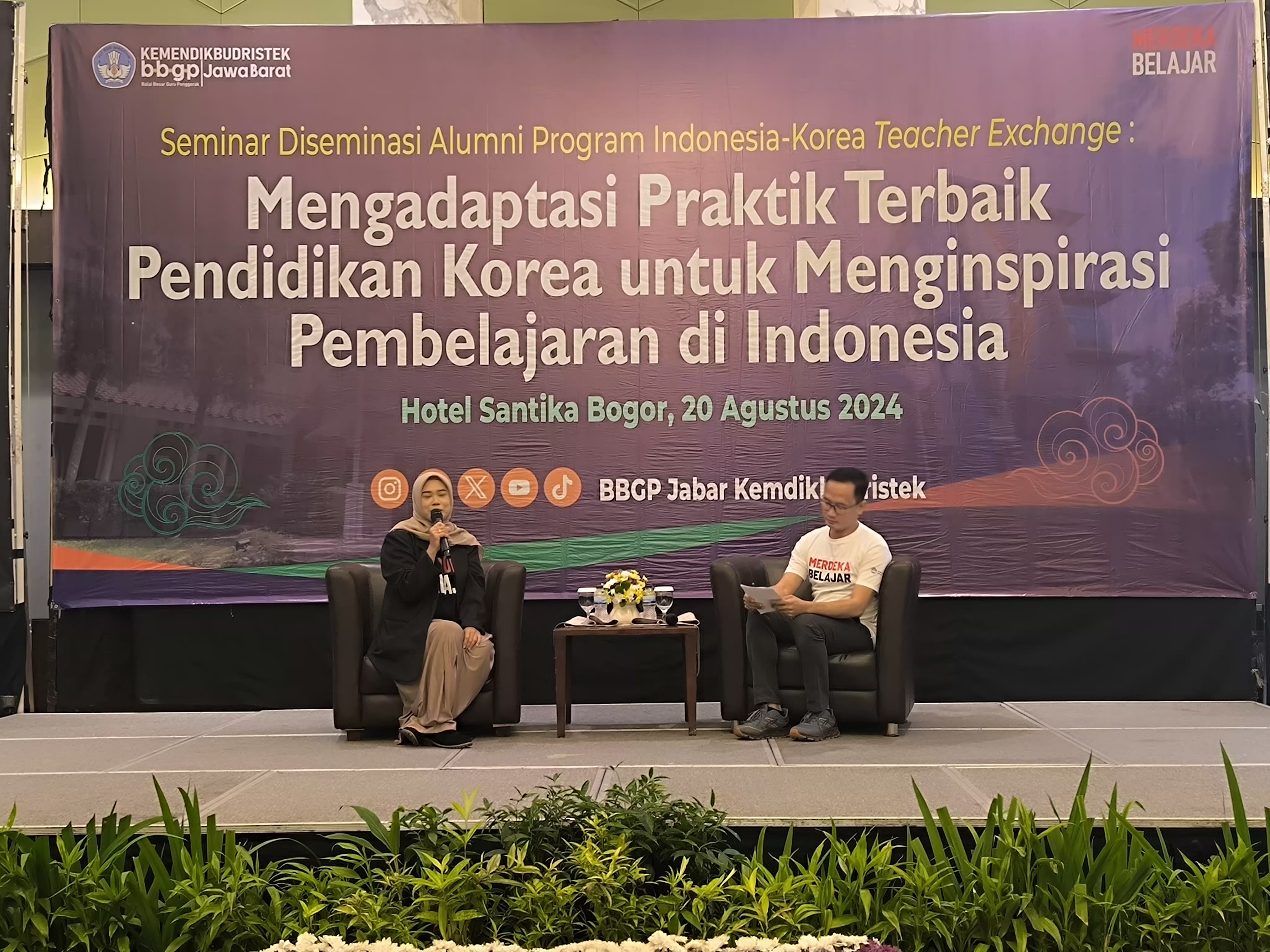 Seminar Diseminasi Alumni Program Indonesia-Korea Teacher Exchange: Mengadaptasi Praktik Terbaik Pendidikan