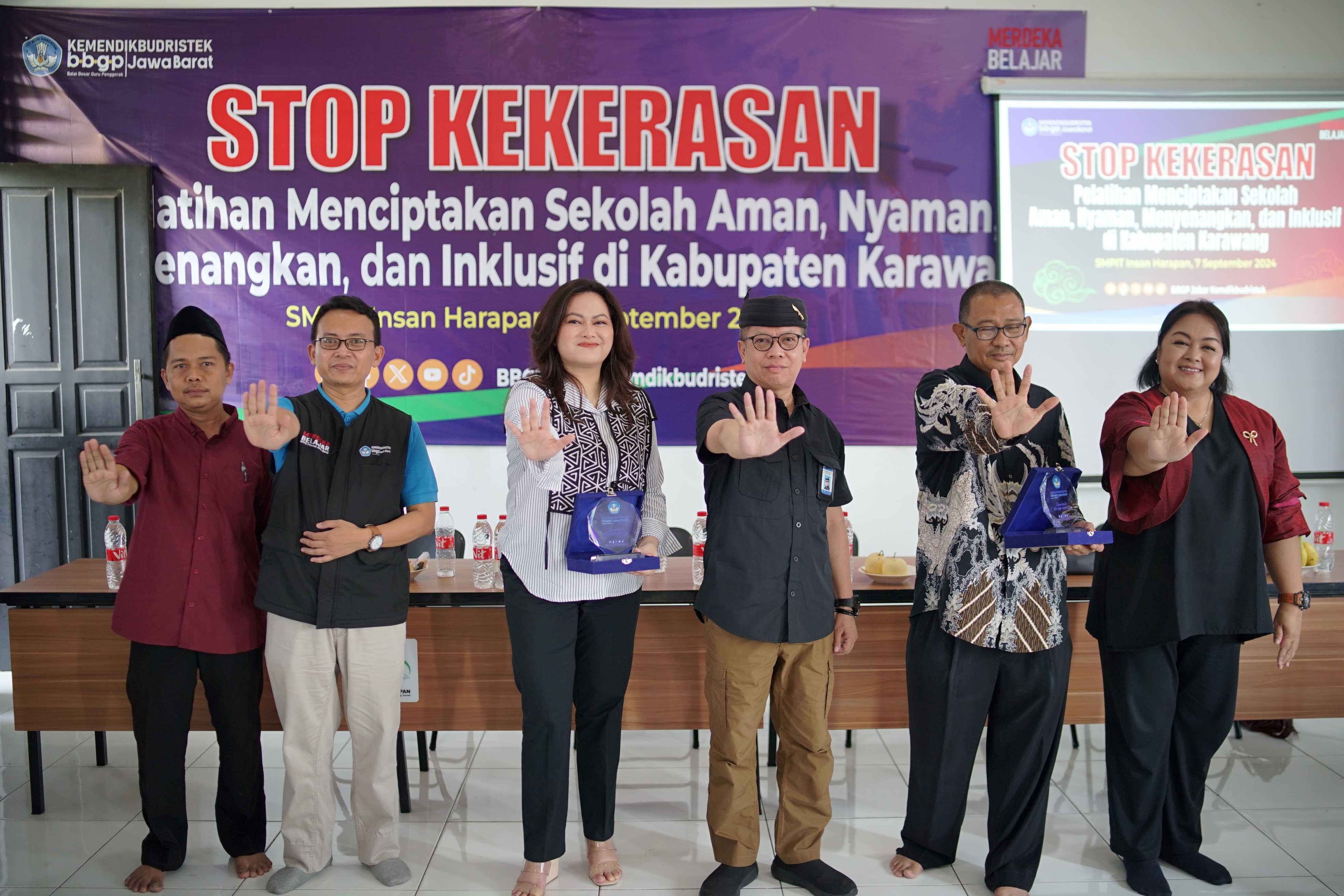 BBGP Jabar Adakan Pelatihan untuk Menciptakan Sekolah Tanpa Kekerasan di Karawang