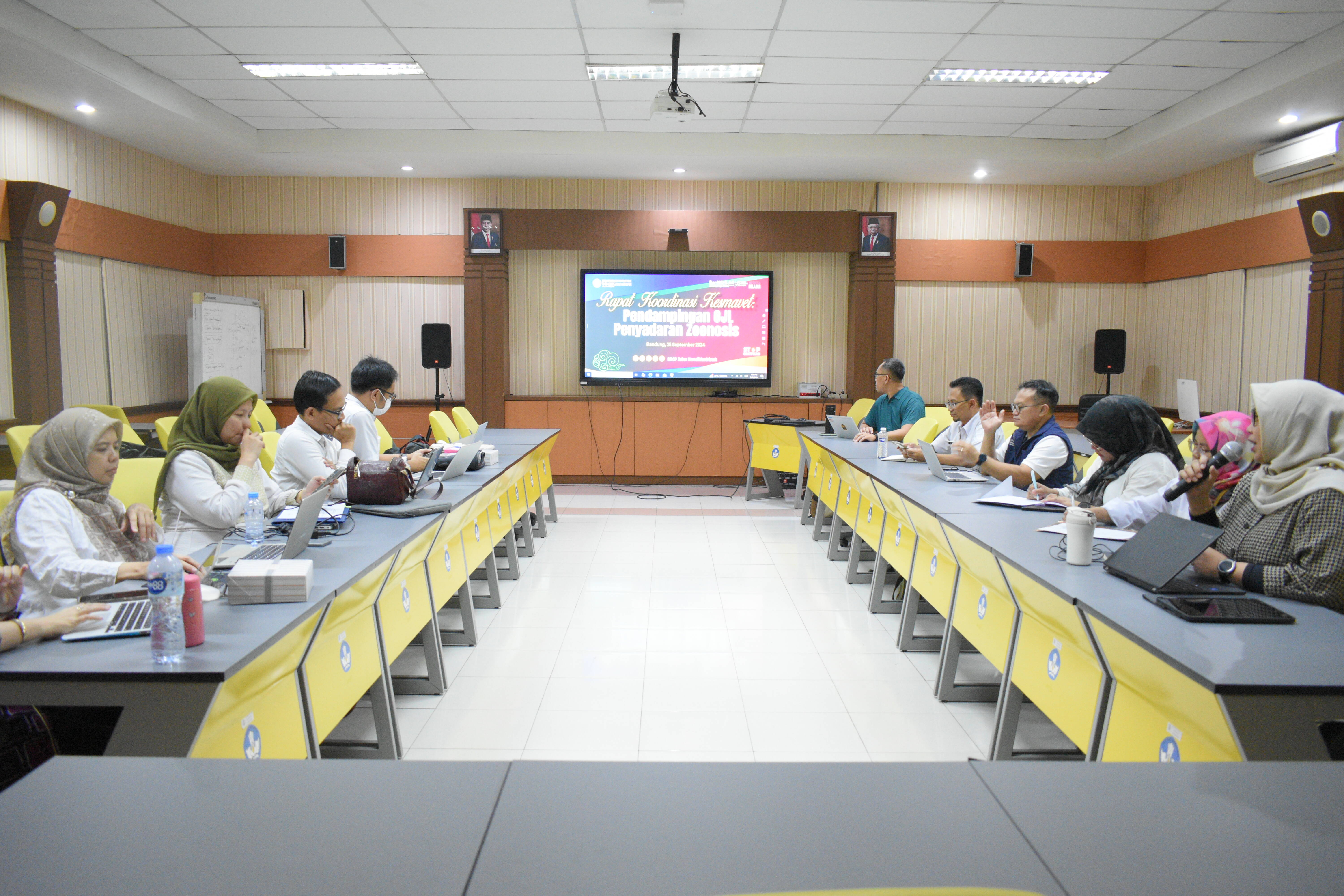 Rapat Koordinasi Kesmavet: Pendampingan OJL Penyadaran Zoonosis