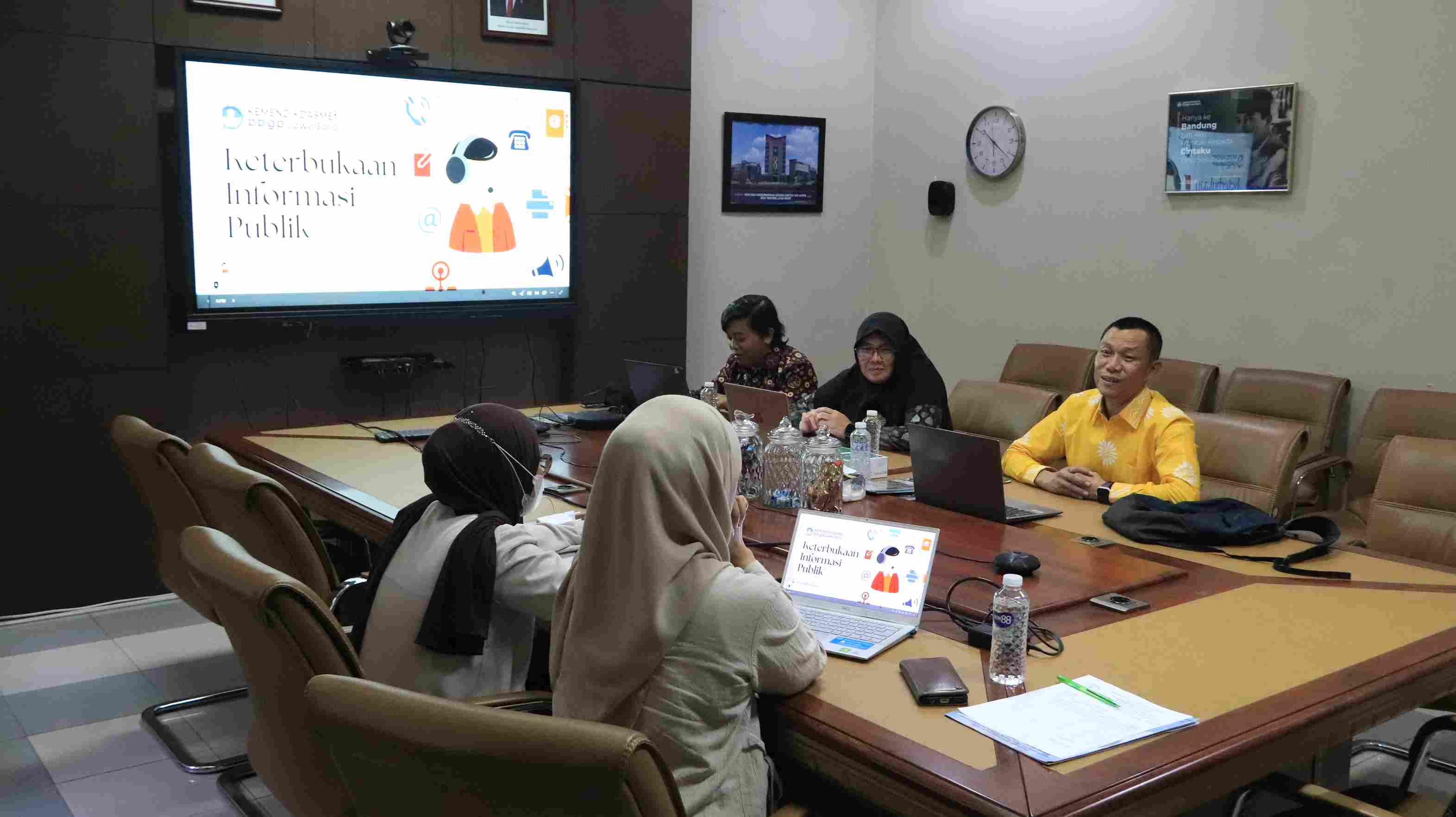 Studi Tiru BGP Sumatera Selatan ke BBGP Jawa Barat Bahas Keterbukaan Informasi Publik