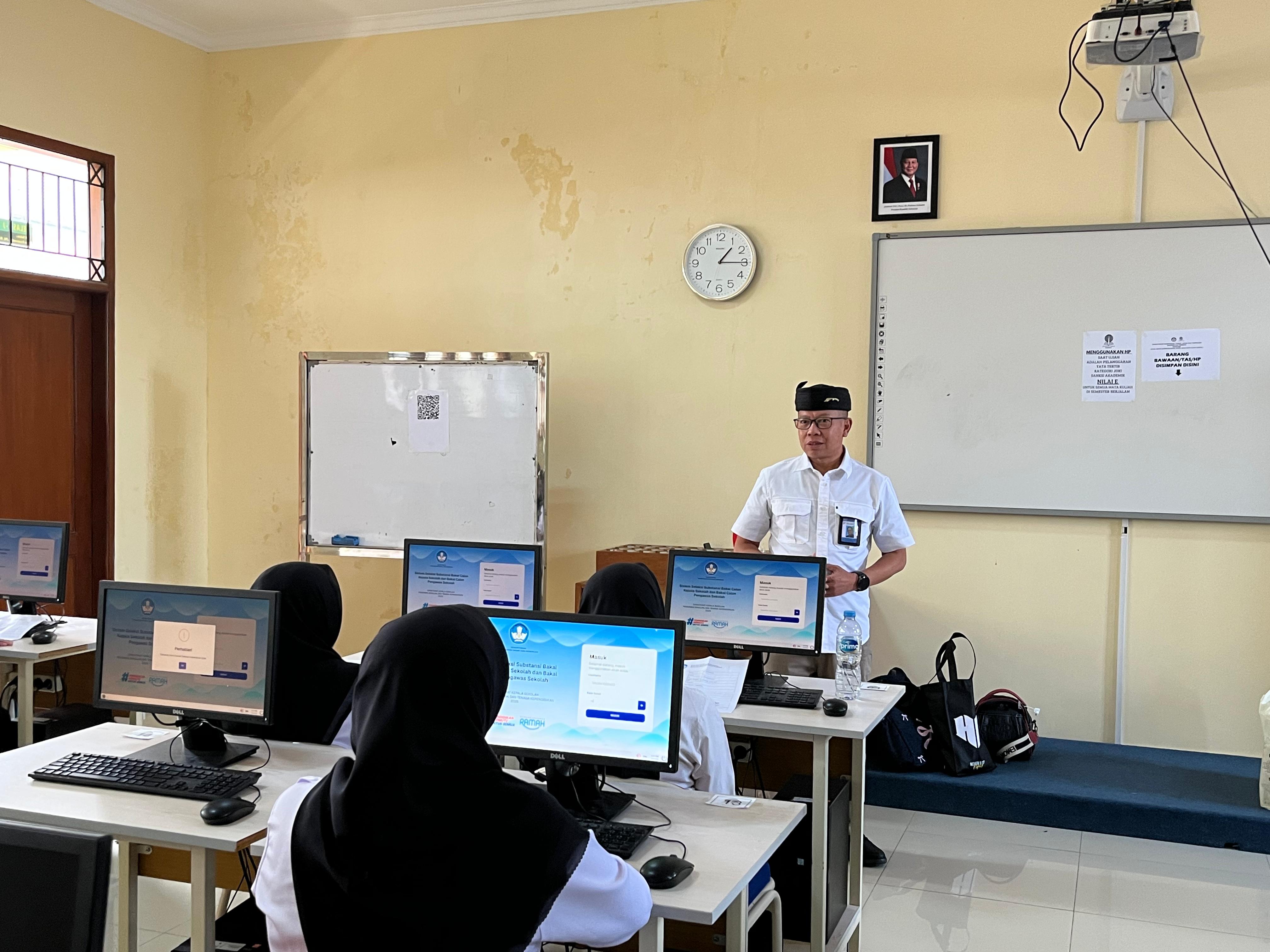 Kepala BBGTK Jabar Lakukan Supervisi Pelaksanaan Seleksi Substansi Bakal Calon KS se-Jawa Barat